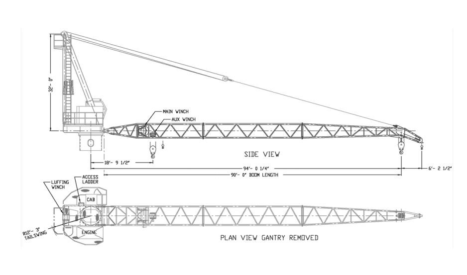 Lattice Boom Cranes Gulf Crane Services